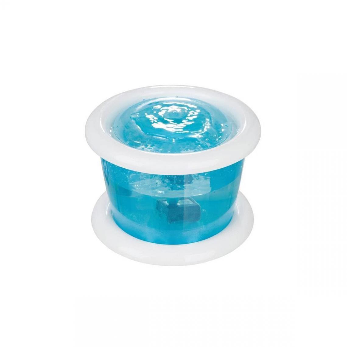 Trixie - Trixie Distributeur Automatique Deau Bubble Stream 3l - Bleu Et Blanc - Pour Chien - Gamelle pour chien