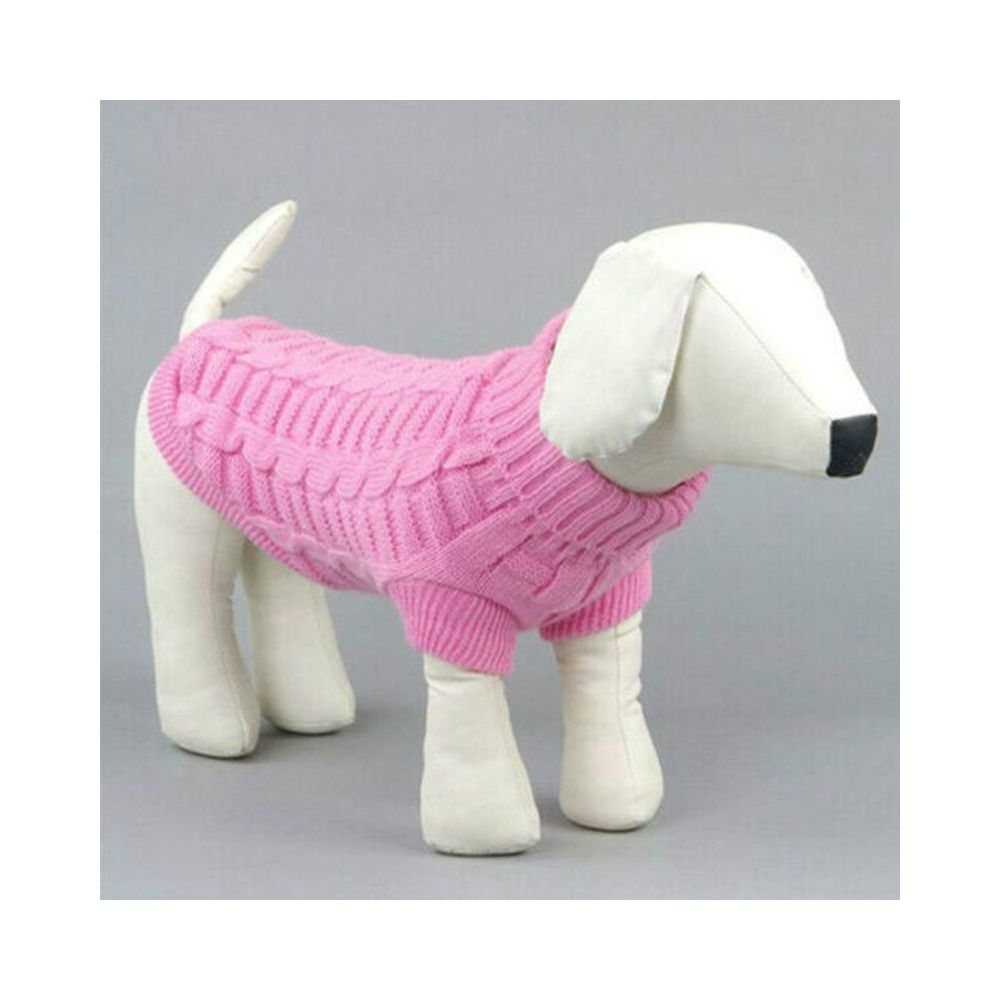 Wewoo - Pull de chien de couleur unie très élastique Teddy Dog ClothesTaille XXL Pink - Vêtement pour chien
