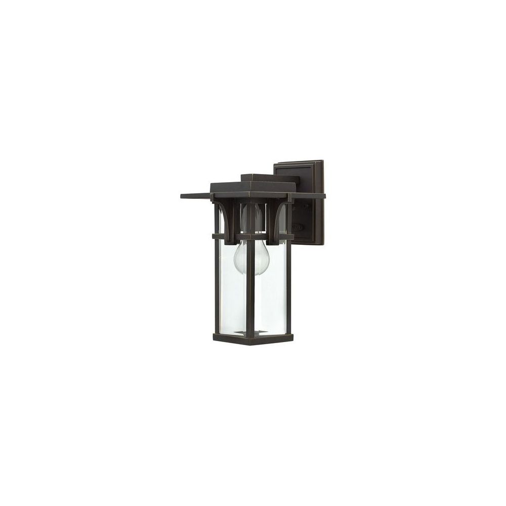 Elstead Lighting - Applique Manhattan H 29,8cm 1x100W Bronze foncé - Applique, hublot