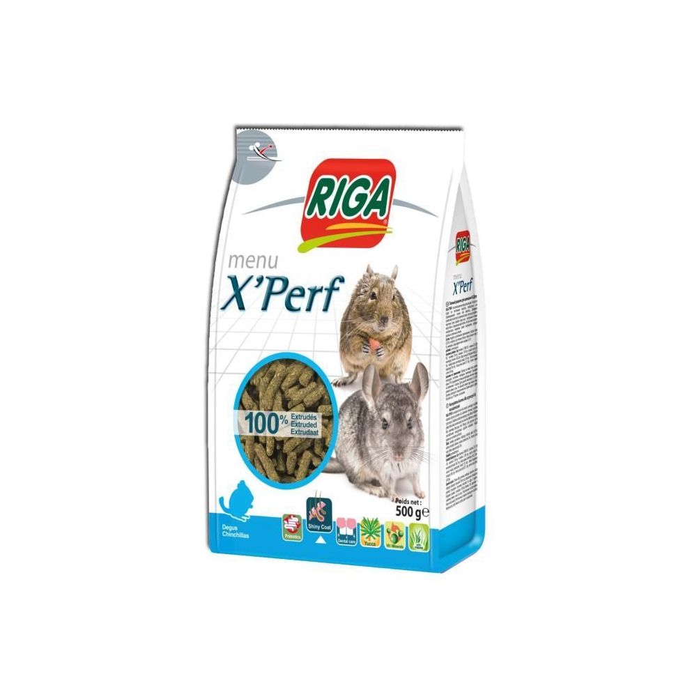 Riga - RIGA Menu X'Perf - 500 g - Chinchillas - Croquettes pour chien