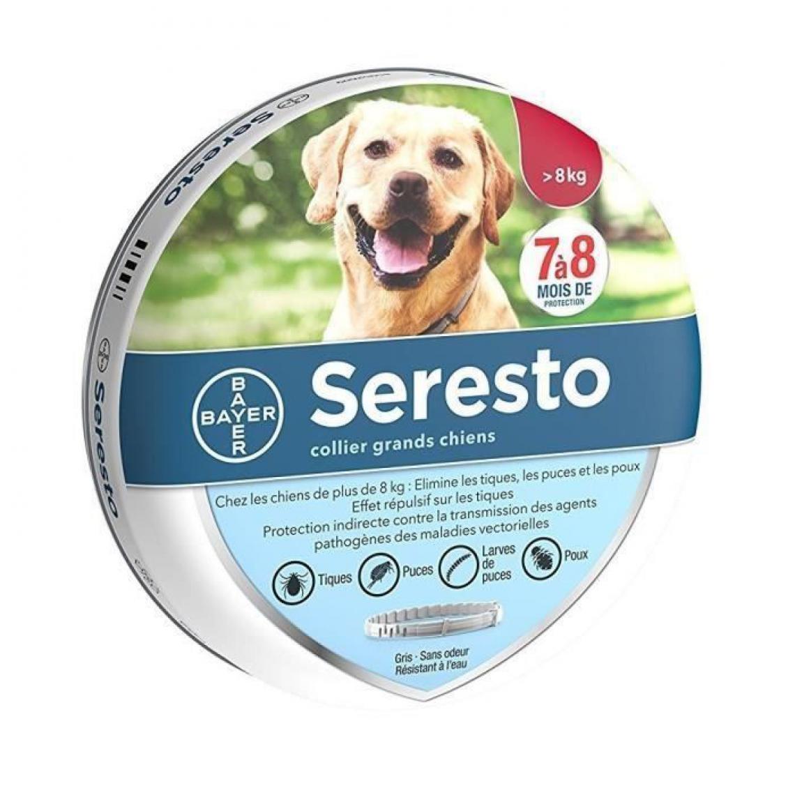 Seresto - SERESTO Collier antiparasitaire - Pour grand chien - Anti-parasitaire pour chien