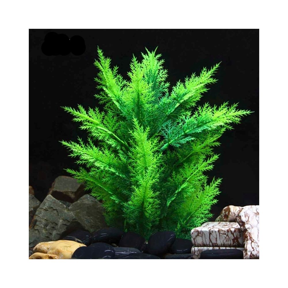 Wewoo - Décoration aquarium Artificielle Arbre Plant Figurines D'herbe Miniatures Fish Tank Paysage, Taille: 18,0 x 25,0 cm - Décoration aquarium