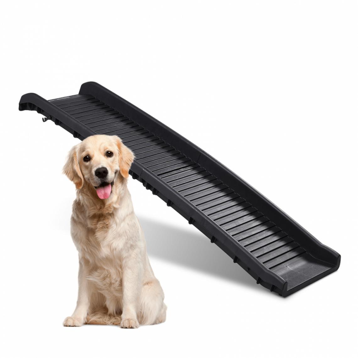 Bella Pet - Rampe de chien pliable en plastique portable de voiture Cody - Equipement de transport pour chien