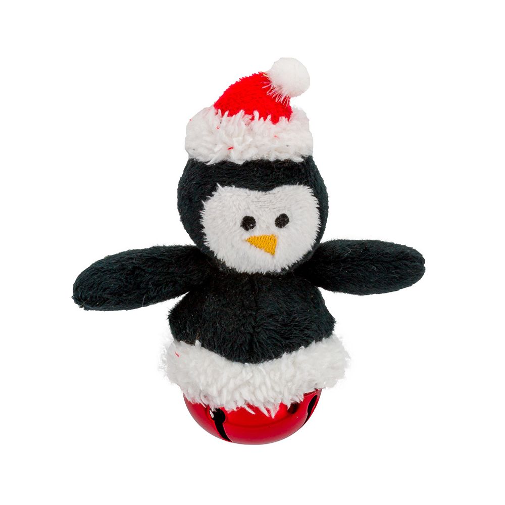 Armitage - Jouet Pingouin Grelot de Noël pour chat - Jouet pour chien