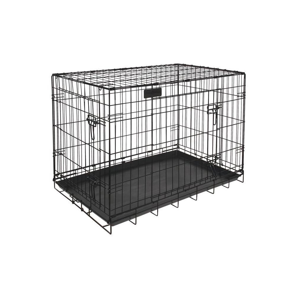 marque generique - CAGE Cage pour chien - Taille XL - Noir - 109 cm - Cage à oiseaux