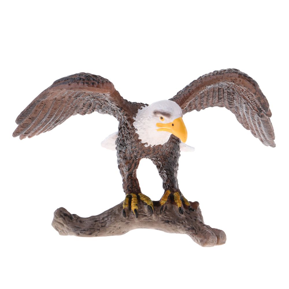 marque generique - Simulation modèle animal Eagle LifeLike pour jardin accessoires de décoration miniature - Petite déco d'exterieur