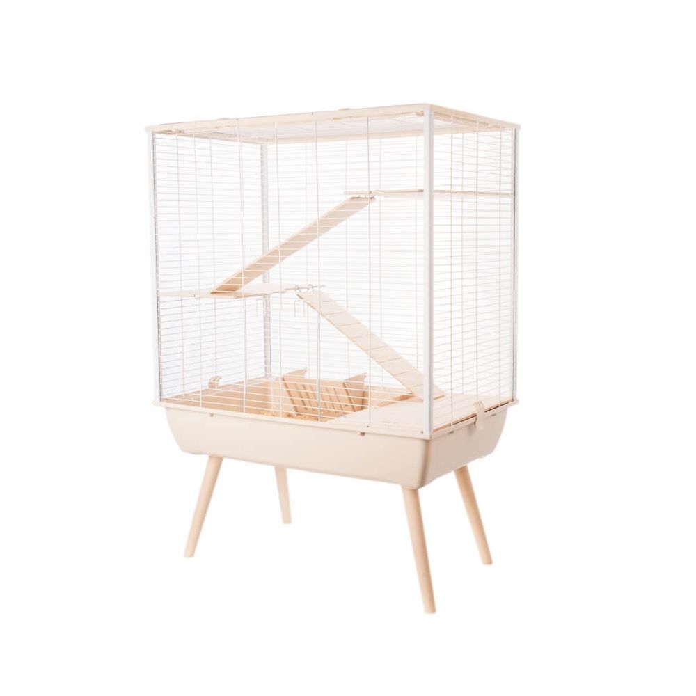 Zolux - Cage Neo Cosy Grands Rongeurs Beige - Cage pour rongeur