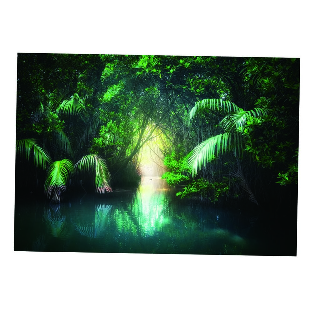 marque generique - Fond de photo adhésif simple d'impression 3D HD pour l'aquarium 122x46cm d'aquarium - Décoration aquarium