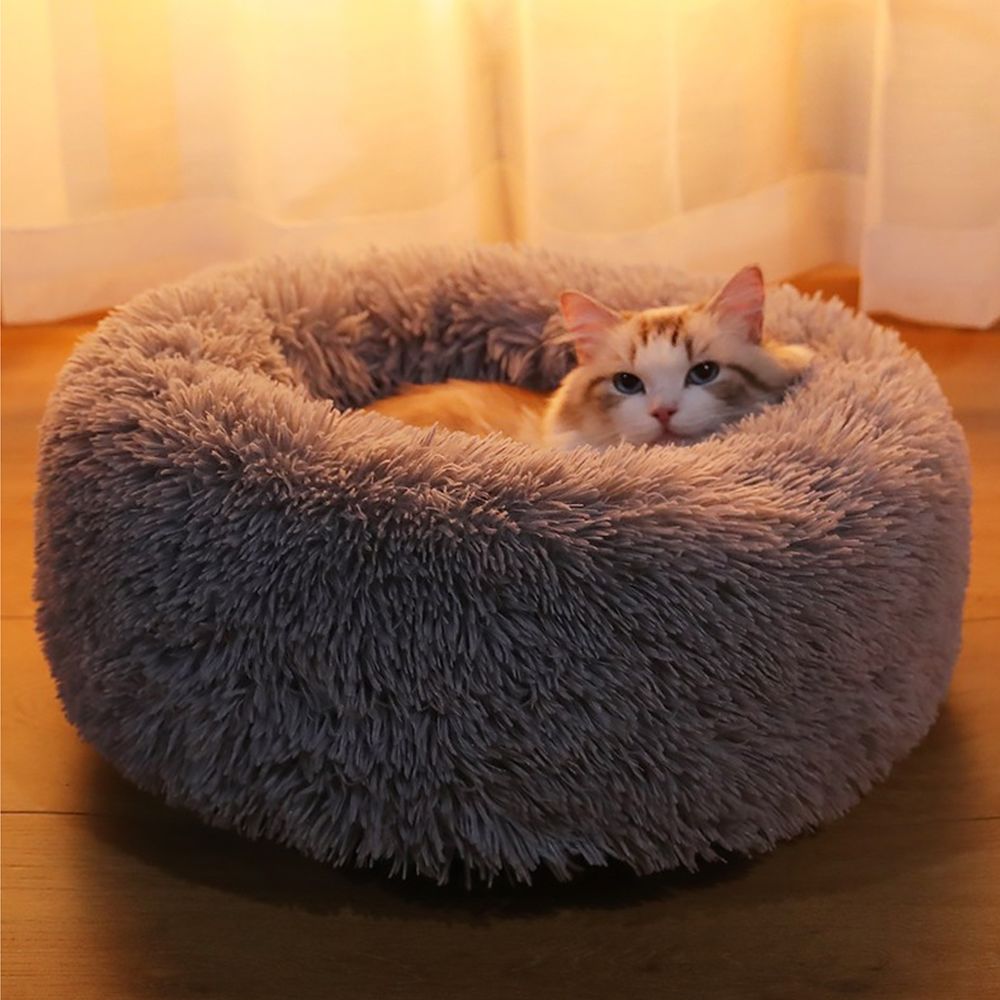 marque generique - Peluche Donut Cats Bed - Arbre à chat