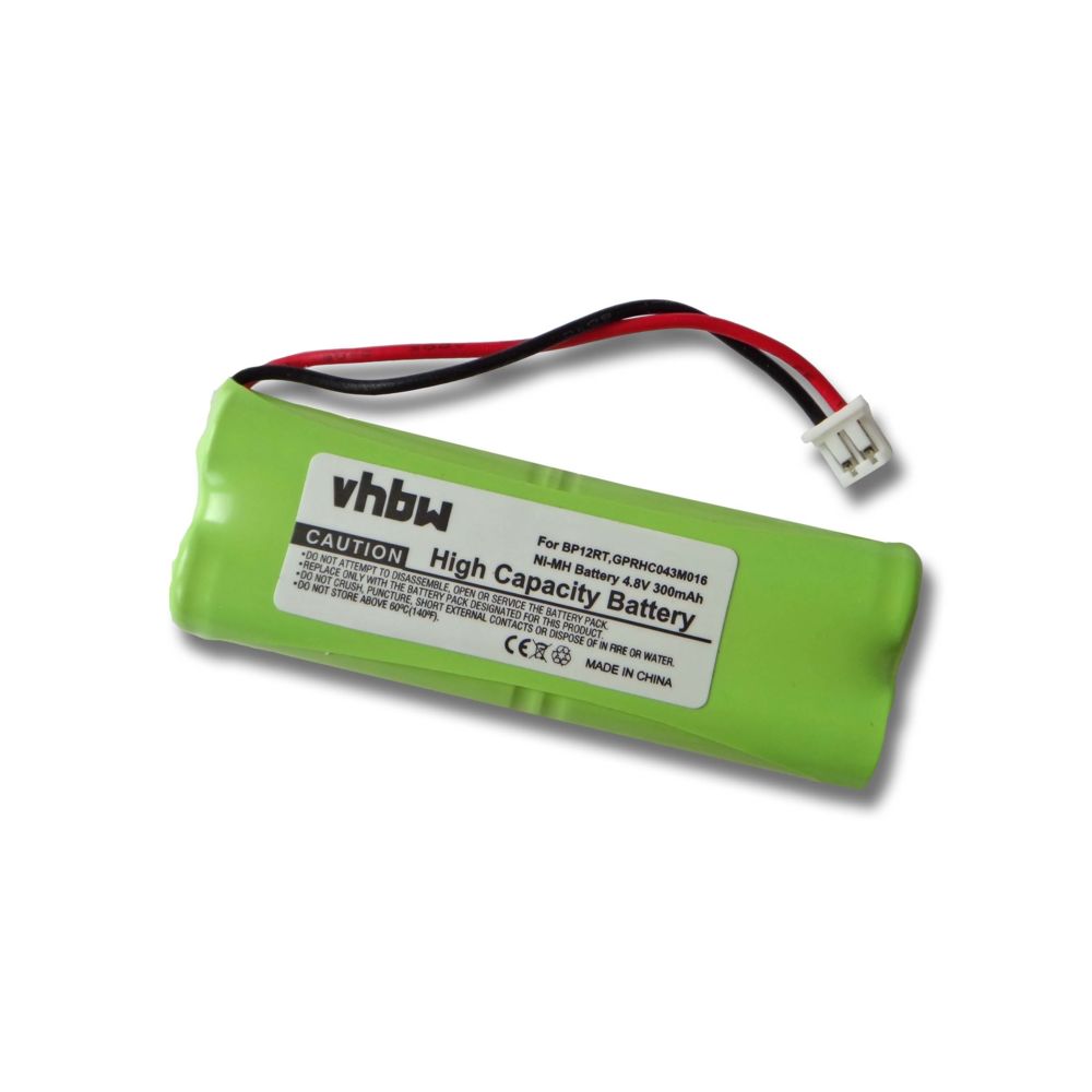 Vhbw - vhbw Batterie 300mAh pour Dogtra Transmitter 1500NCP, 1900NCP, 1902NCP, YS500 Anti Bark Collar comme BP12RT, GPRHC043M016. - Collier pour chien