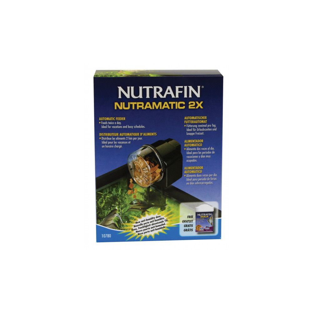 Nutrafin - Distributeur de nourriture Marina Nutramatic 2X - Aquarium