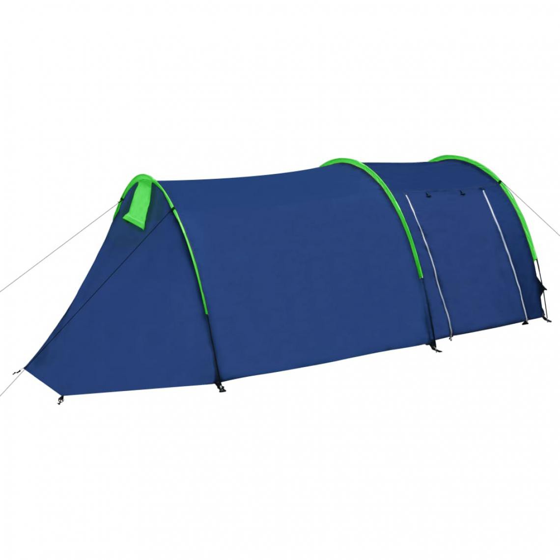 Icaverne - Contemporain Camping et randonnée serie Yamoussoukro Tente de camping imperméable 4 Personnes Bleu marin/vert - Pergolas et Tonnelles