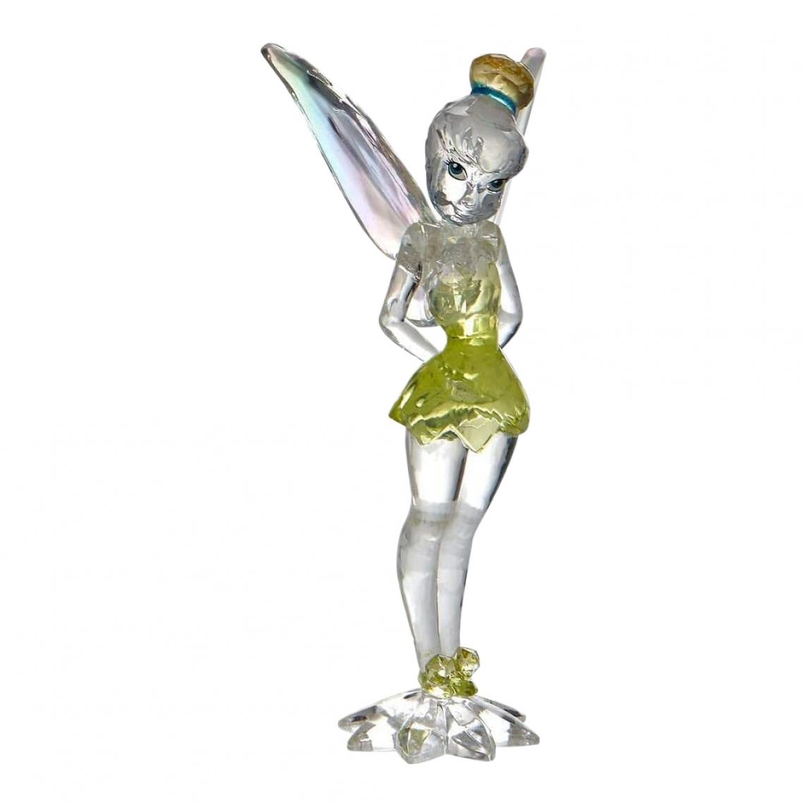 Disney Montres - Statuette de collection Fée Clochette en acrylique facetté - Petite déco d'exterieur