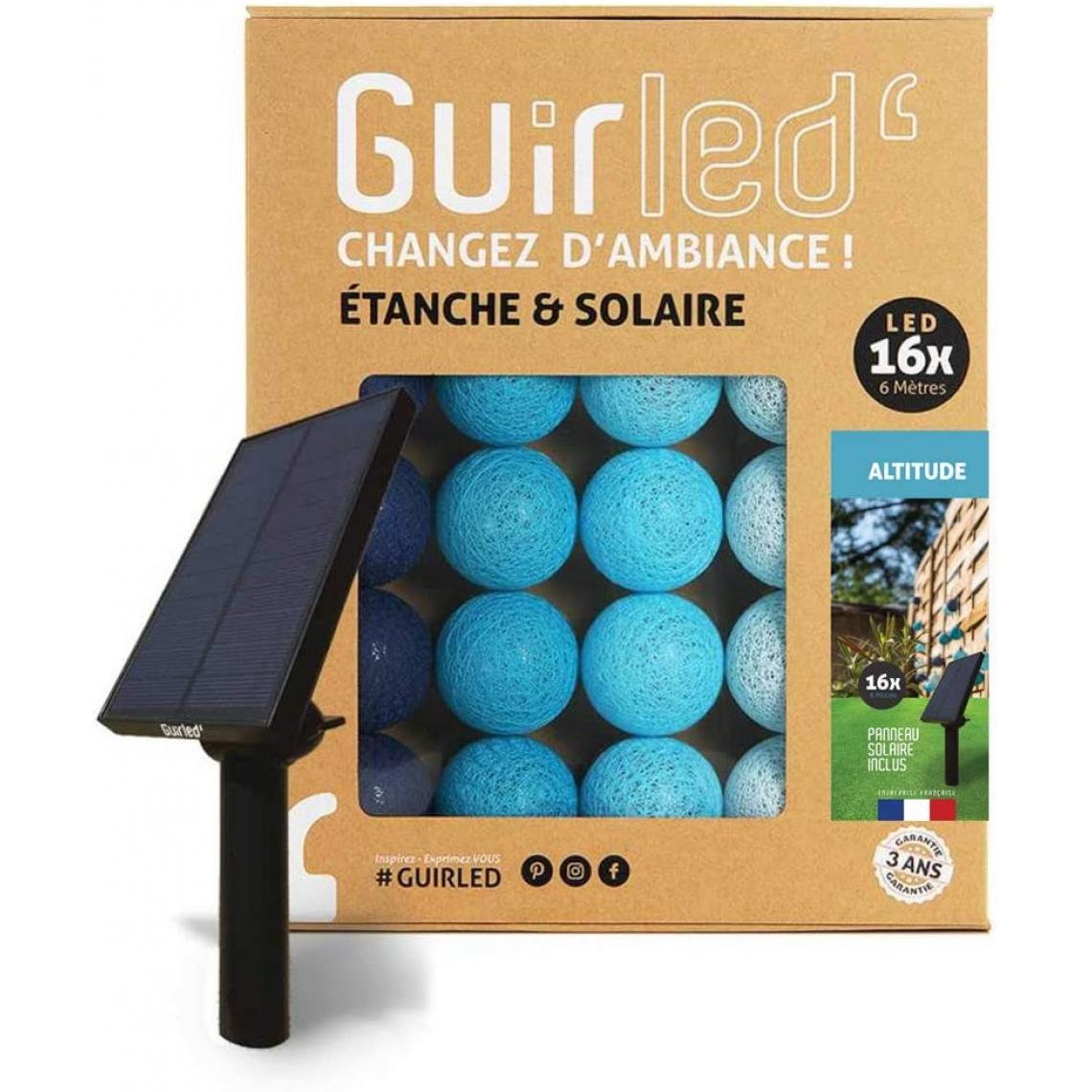 Guirled - Guirlande boule lumineuse 16 LED Outdoor - Altidute - Eclairage solaire