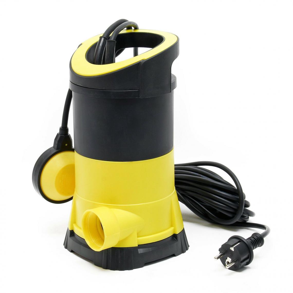 Helloshop26 - Pompe pour eaux usées 5000l/h 250 watts pompe submersible construction drainage jaune 16_0000616 - Bassin poissons