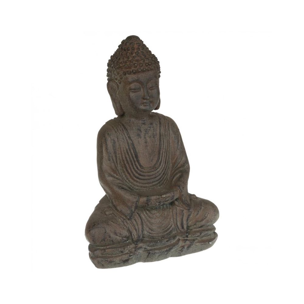 marque generique - Statuette Bouddha ""Pierre"" 28cm Marron - Petite déco d'exterieur