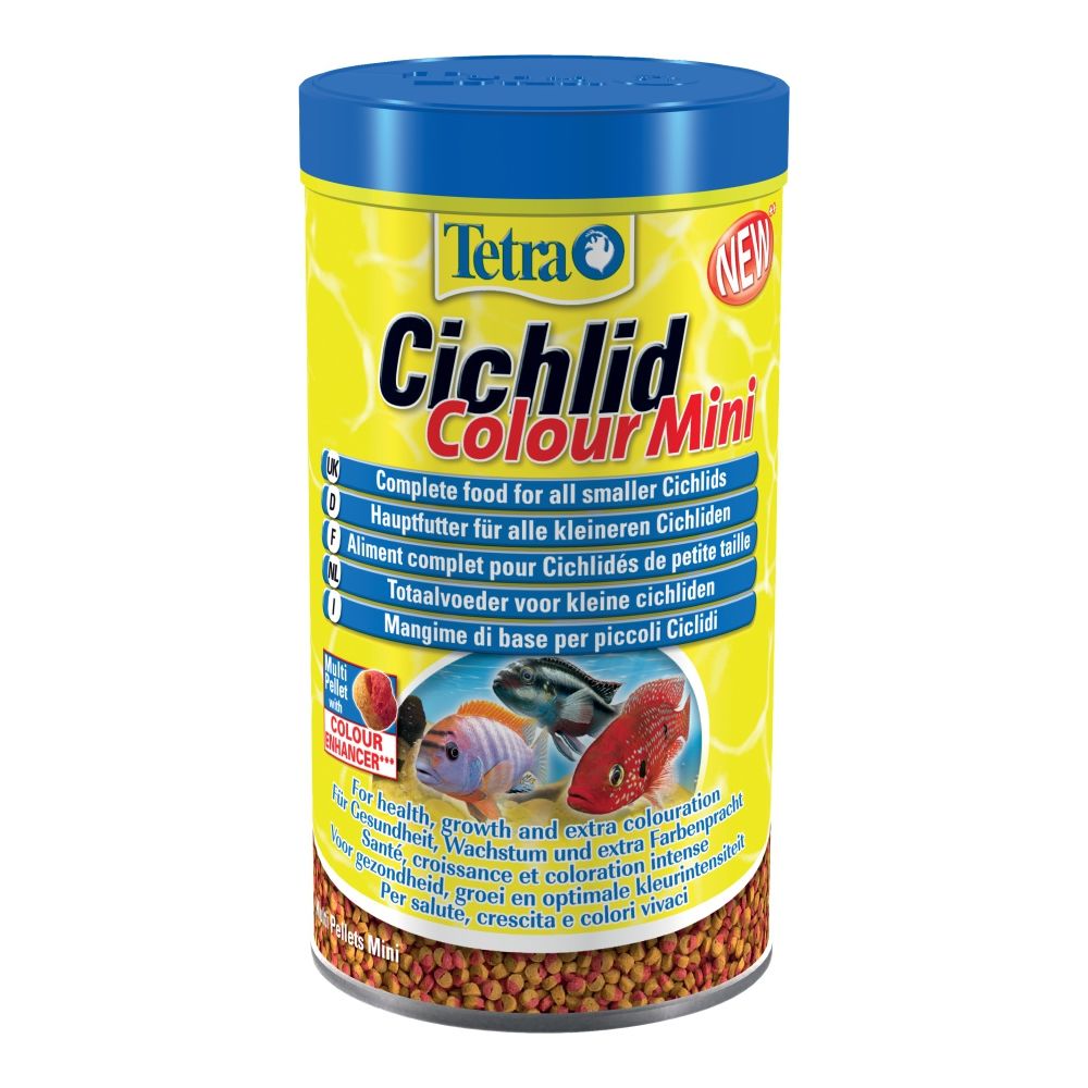 Tetra - TETRA - Tetra Cichlid Colour Mini 500 ml - Alimentation pour poisson