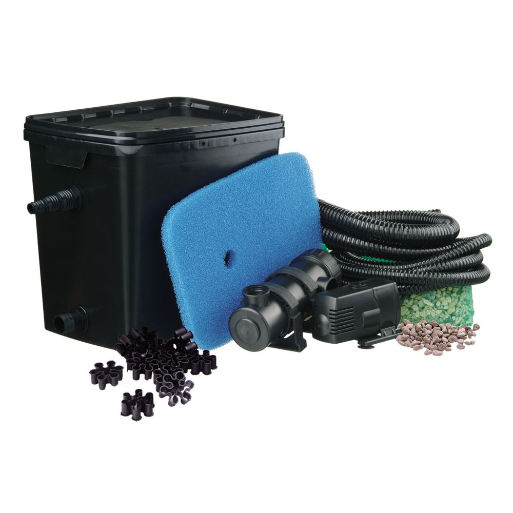 Ubbink - Kit de filtration pour bassin FiltraPure 4000 PlusSet - 9 W - Bassin poissons