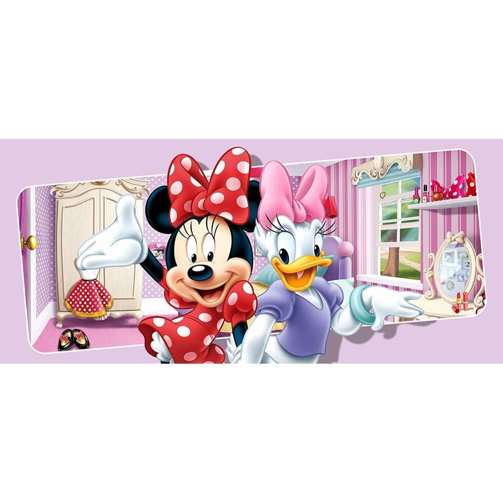 Bebe Gavroche - Poster géant Minnie & Daisy Disney intisse 202X90 CM - Poterie, bac à fleurs