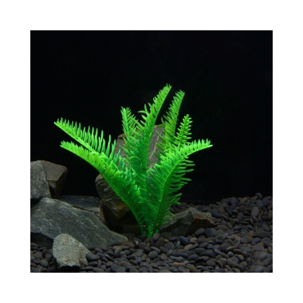Wewoo - Décoration aquarium Artificielle Arbre Plant Figurines D'herbe Miniatures Fish Tank Paysage, Petite Taille: 12,0 x 17,0 cm - Décoration aquarium