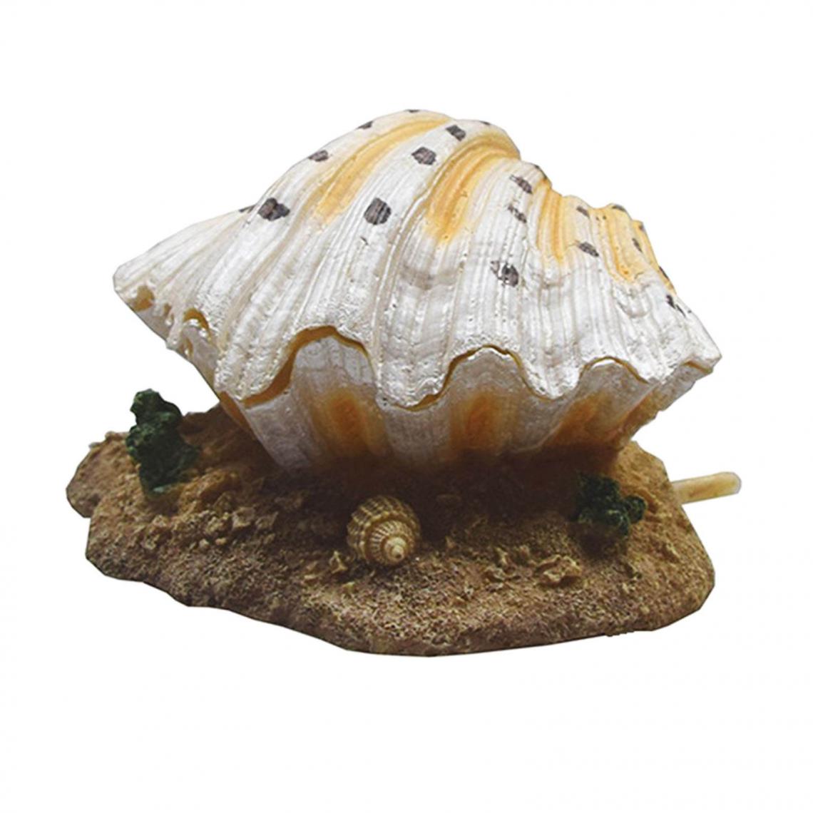 marque generique - Aquarium shell perle décoration ornement - Décoration aquarium
