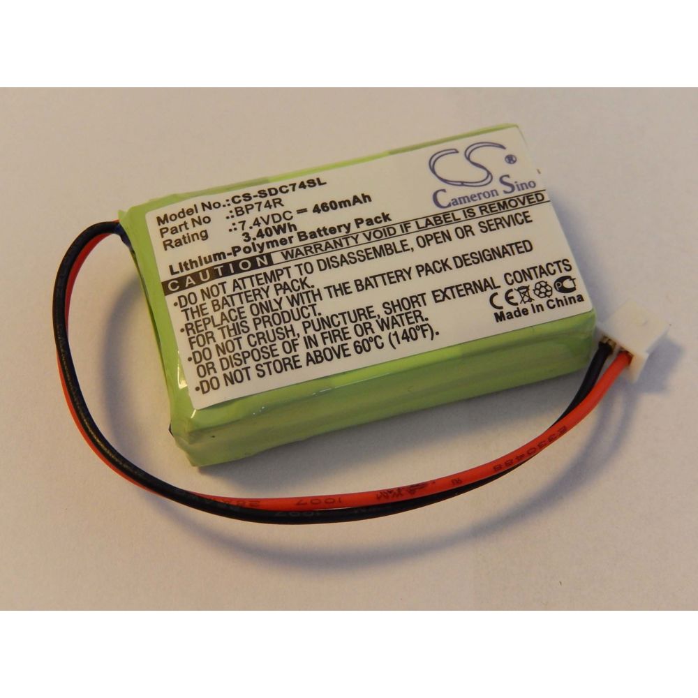 Vhbw - vhbw Batterie Li-polymère 460mAh (7.4V) pour collier pour chien, dresseur à distance Dogtra 3502NCP Receiver comme BP74R. - Collier pour chien