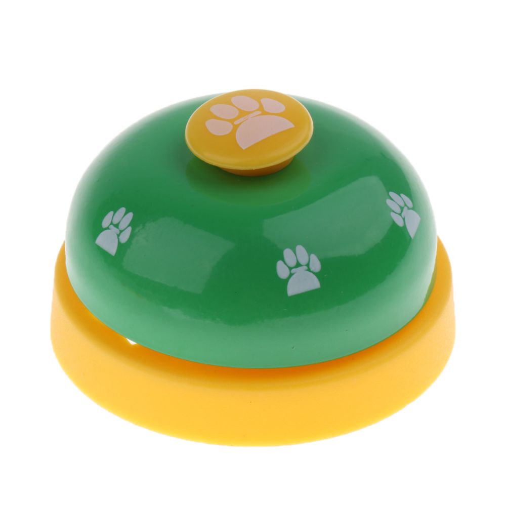 marque generique - animal de compagnie chiot chien chat formation cloches repas cloches dispositif d'entraînement de pot vert - Accessoires éducatif pour chien
