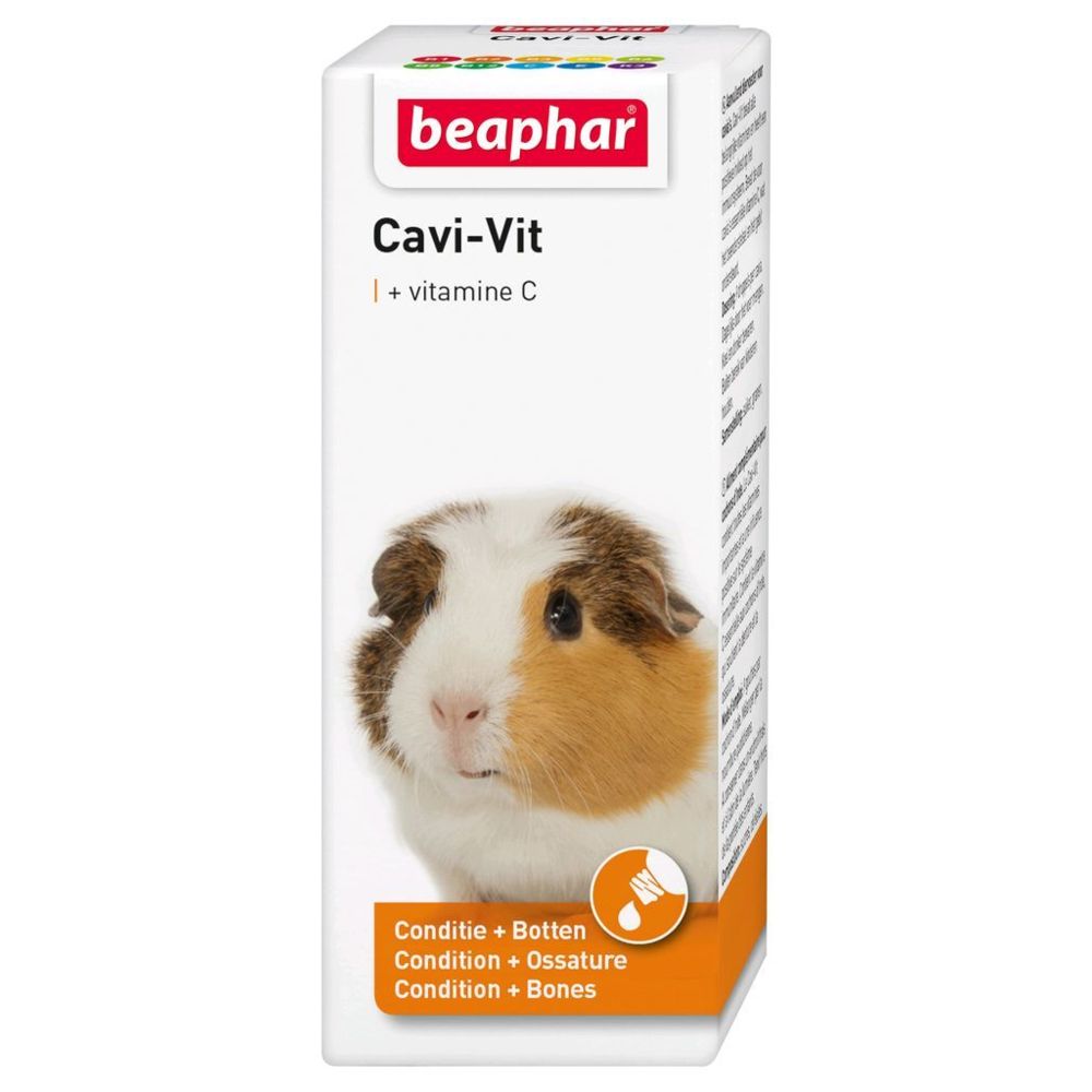 Beaphar - Vitamines pour cochon d'Inde Cavi-vit 50 ml - Alimentation rongeur