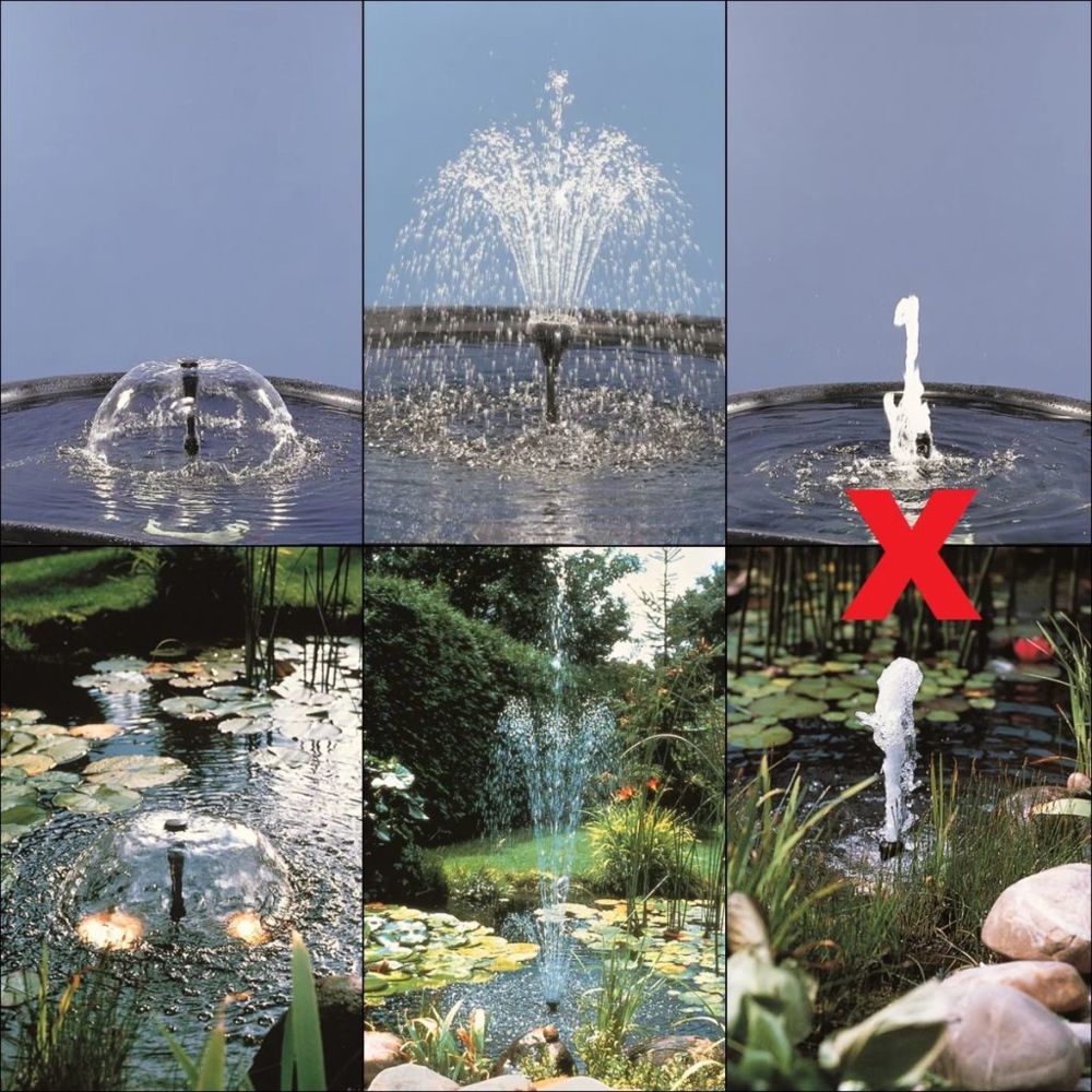 marque generique - Accessoires pour fontaines et bassins Admirable Ubbink Pompe de bassin Elimax 1000 1351301 - Bassin poissons