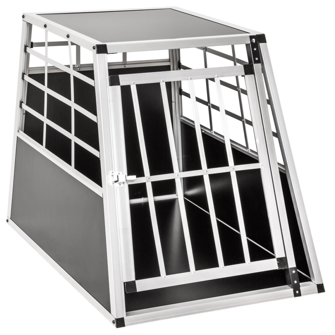 Tectake - Cage de transport pour chien simple dos droit - 65 x 90 x 69,5 cm - Equipement de transport pour chat