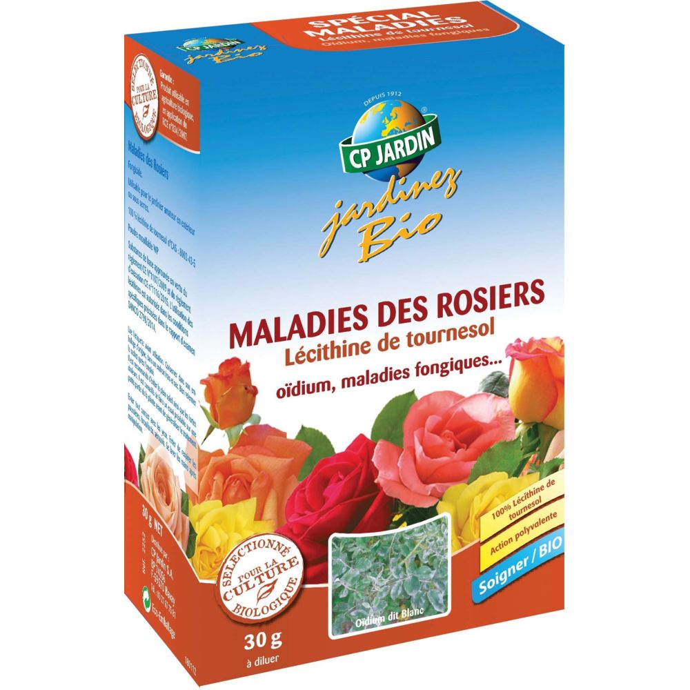 Cp Jardin - Fongicide naturel contre les maladies des rosiers - Matériel de pose, produits d'entretien