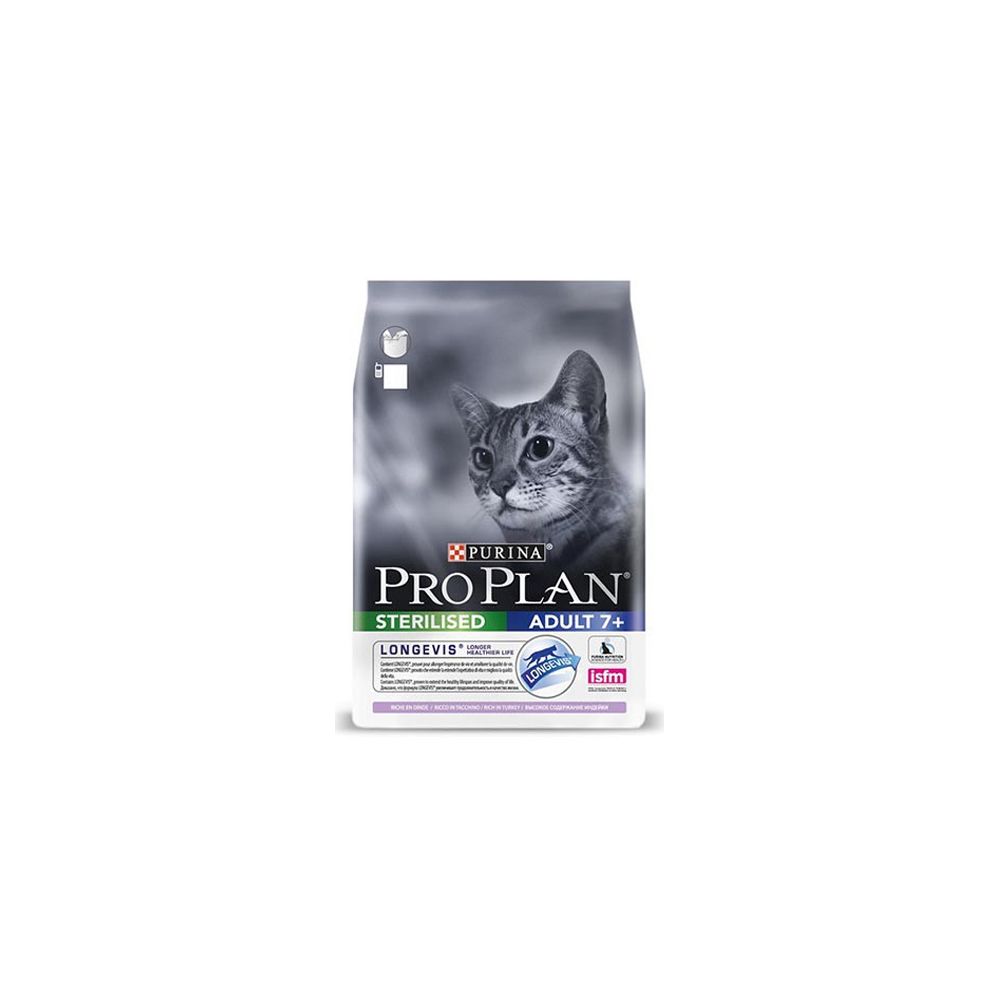 Proplan - PRO PLAN Croquettes longevis - Pour chat sénior stérilisé plus de 7 ans - 1,5 kg - Croquettes pour chat