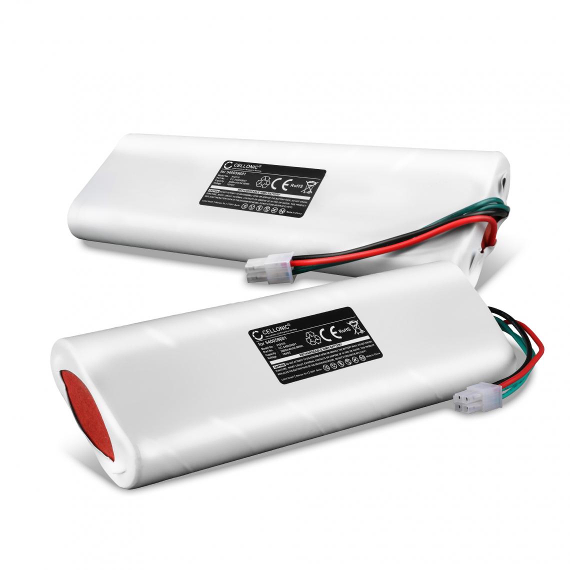 CELLONIC - CELLONIC 2X Batterie 18V pour outil portatif, 3Ah, NiMH Compatible avec Husqvarna Automower 220 AC, Accu de Rechange - Tondeuses électriques