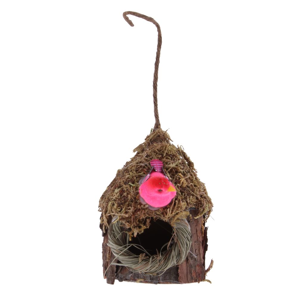 marque generique - maison de paille oiseau nid maison - Nichoir pour oiseaux du ciel