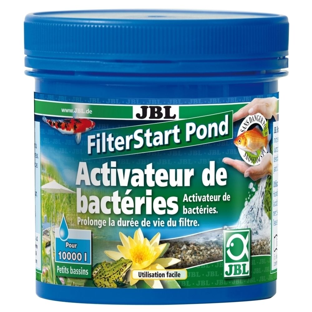 JBL - Activateur de Bactéries FilterStart Pond pour Petit Bassin - JBL - 250g - Bassin poissons