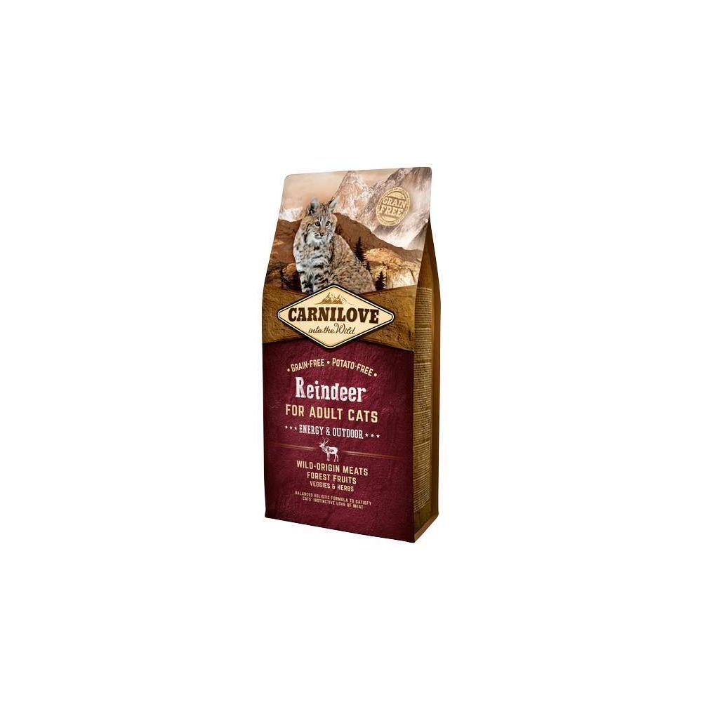 Carnilove - Carnilove Chat Adult Energy & Outdoor Renne - Croquettes pour chat
