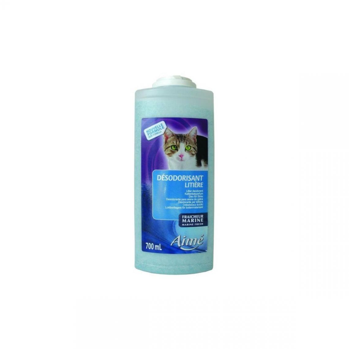 Aime - AIME Desodorisant pour litiere marine 700ml - Pour chat - Hygiène et soin pour chien