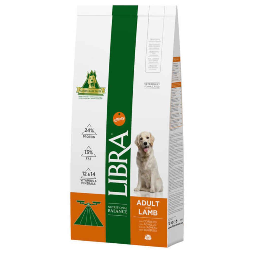 Libra Diffusio - Croquettes Adult à l'Agneau pour Chien - Libra - 15Kg - Croquettes pour chien