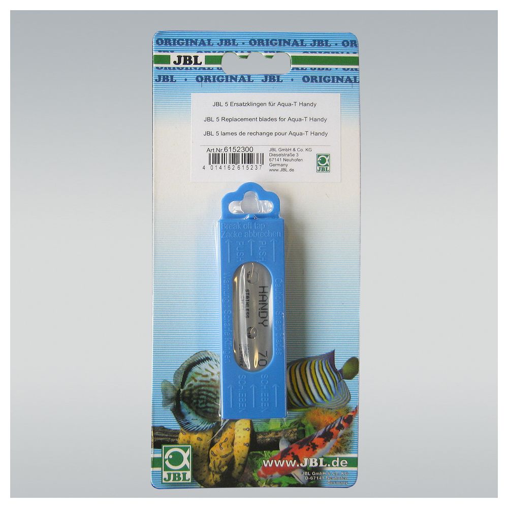 JBL - Lames de Rechange Handy Aqua-T pour Raclette de Nettoyage - JBL - x5 - Accessoires aquarium