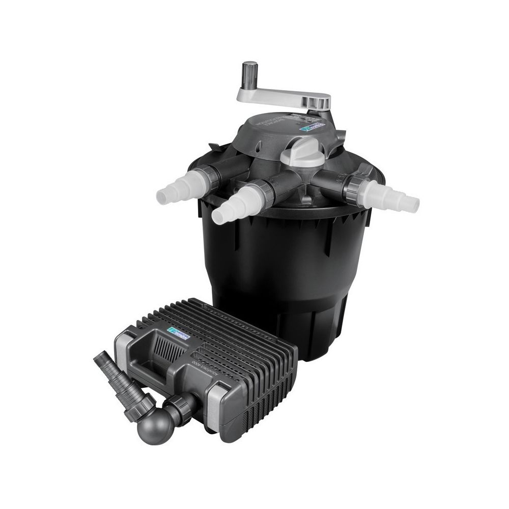 Hozelock - Système de filtration complet pour bassin avec pompe et filtration jusqu'à 12000 litres - Bassin poissons