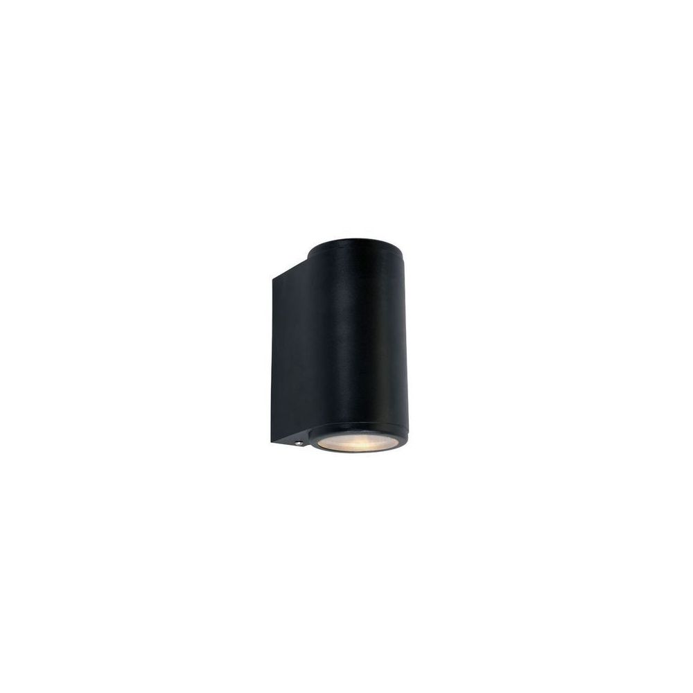 Boutica-Design - Applique MANDAL Noir 2x3,9W Max LED GU10 - Applique, hublot