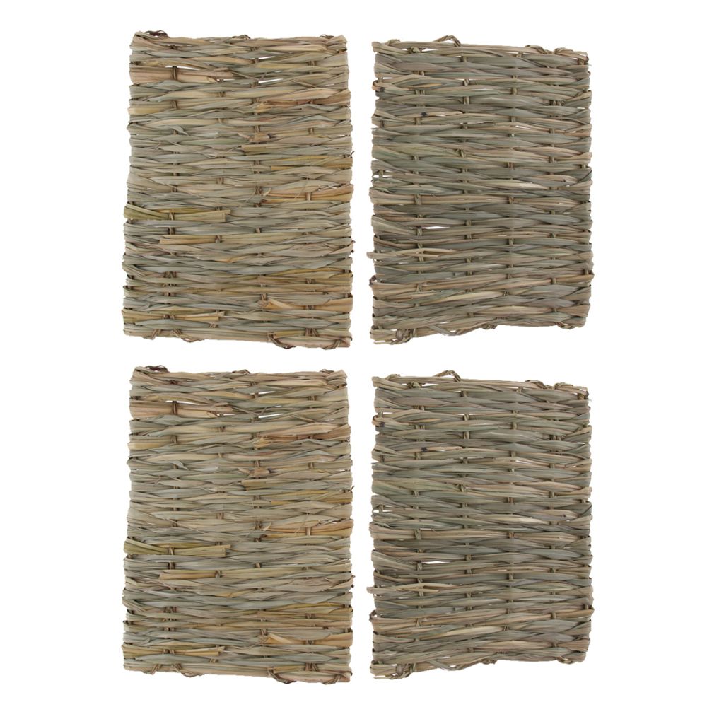 marque generique - tapis lapin nain chanvre lit lapin nain - Cage pour rongeur