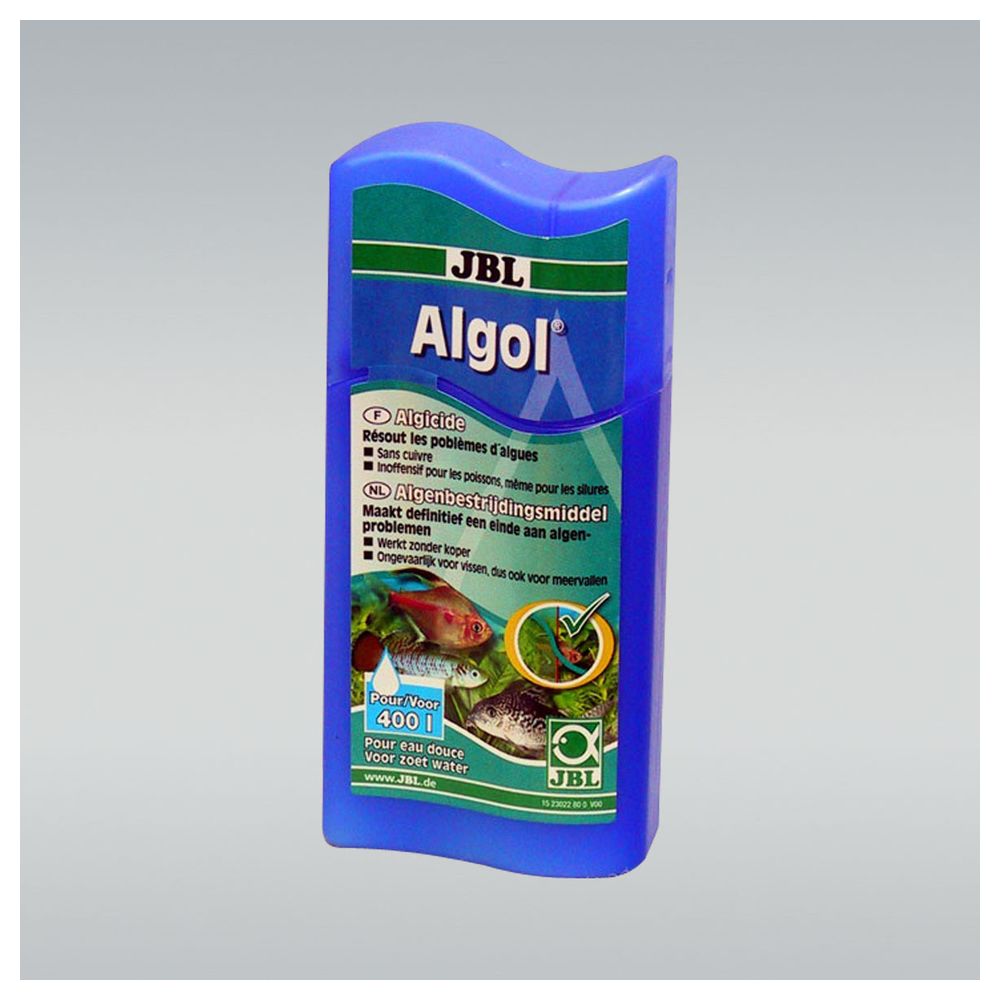 JBL - Traitement pour Résoudre les Problèmes d'Algues Algol pour Eau Douce - JBL - 100ml - Traitement de l'eau pour aquarium