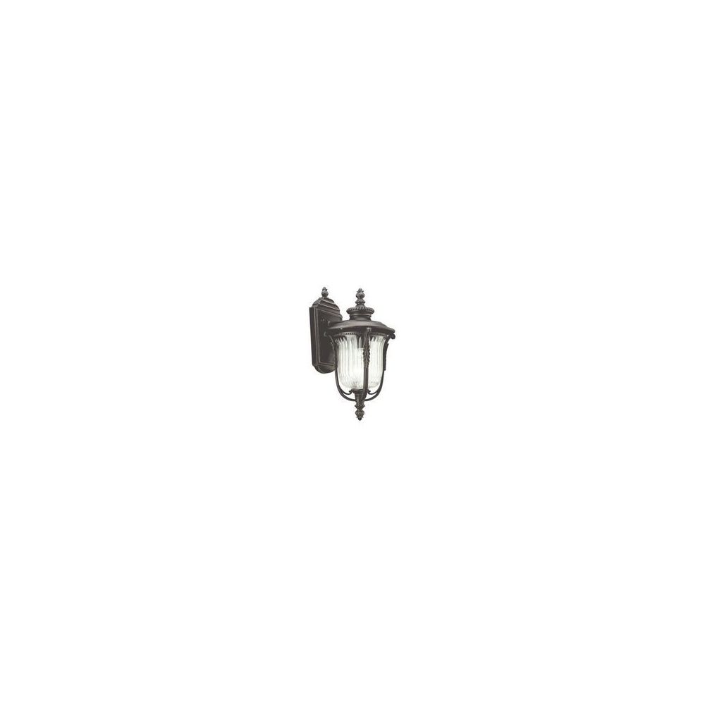Elstead Lighting - Applique Luverne H 33,7cm 1x100W Bronze Noir - Applique, hublot
