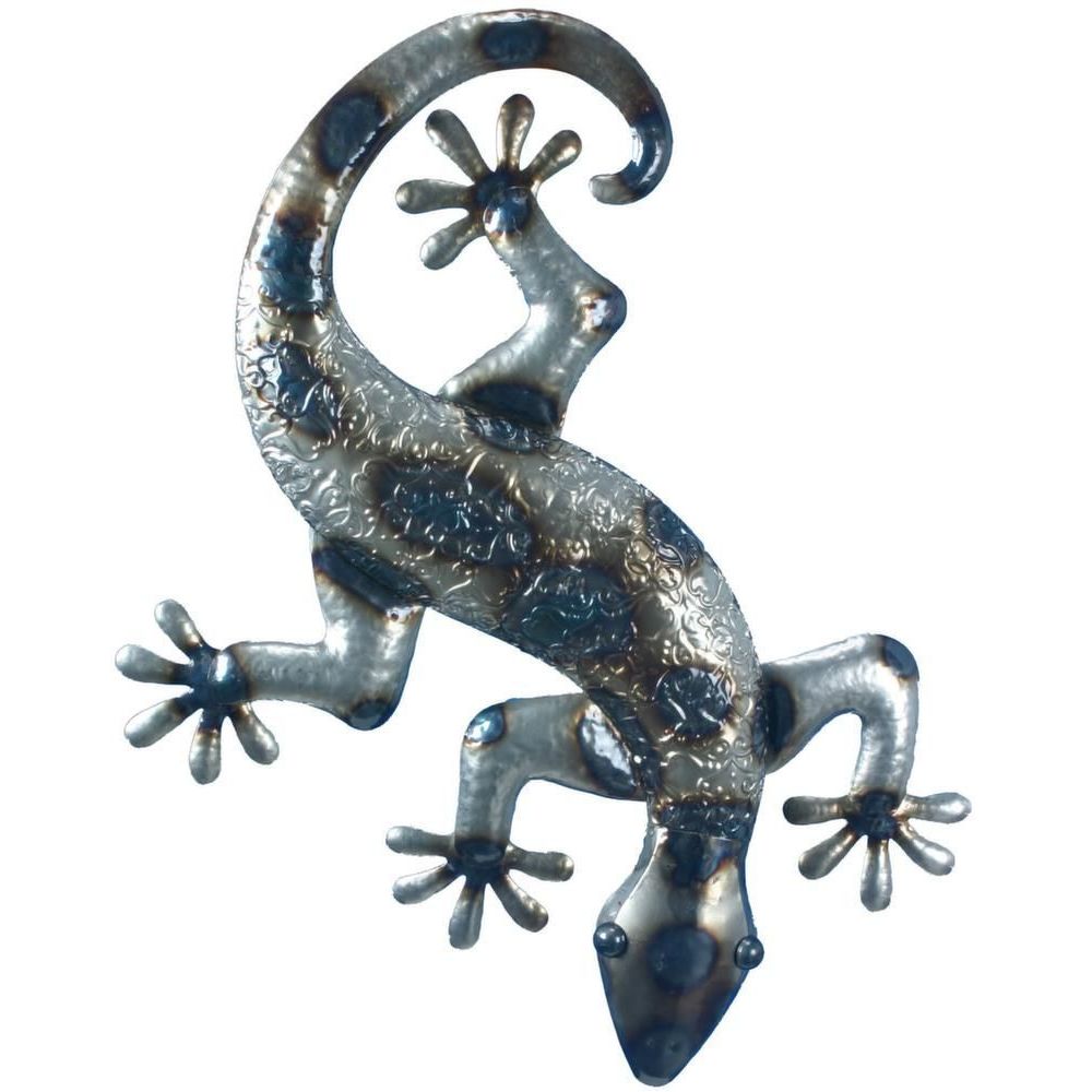 marque generique - Salamandre en métal 58 cm - Petite déco d'exterieur