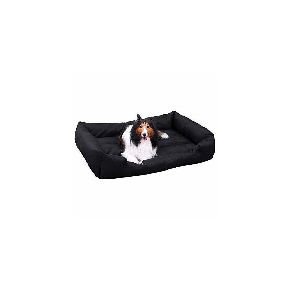 Feandrea - Panier pour Chien Lit XL 100 x 70 x 28 cm Dog Bed Coussin Matelas Animaux PGW28H - Corbeille pour chien