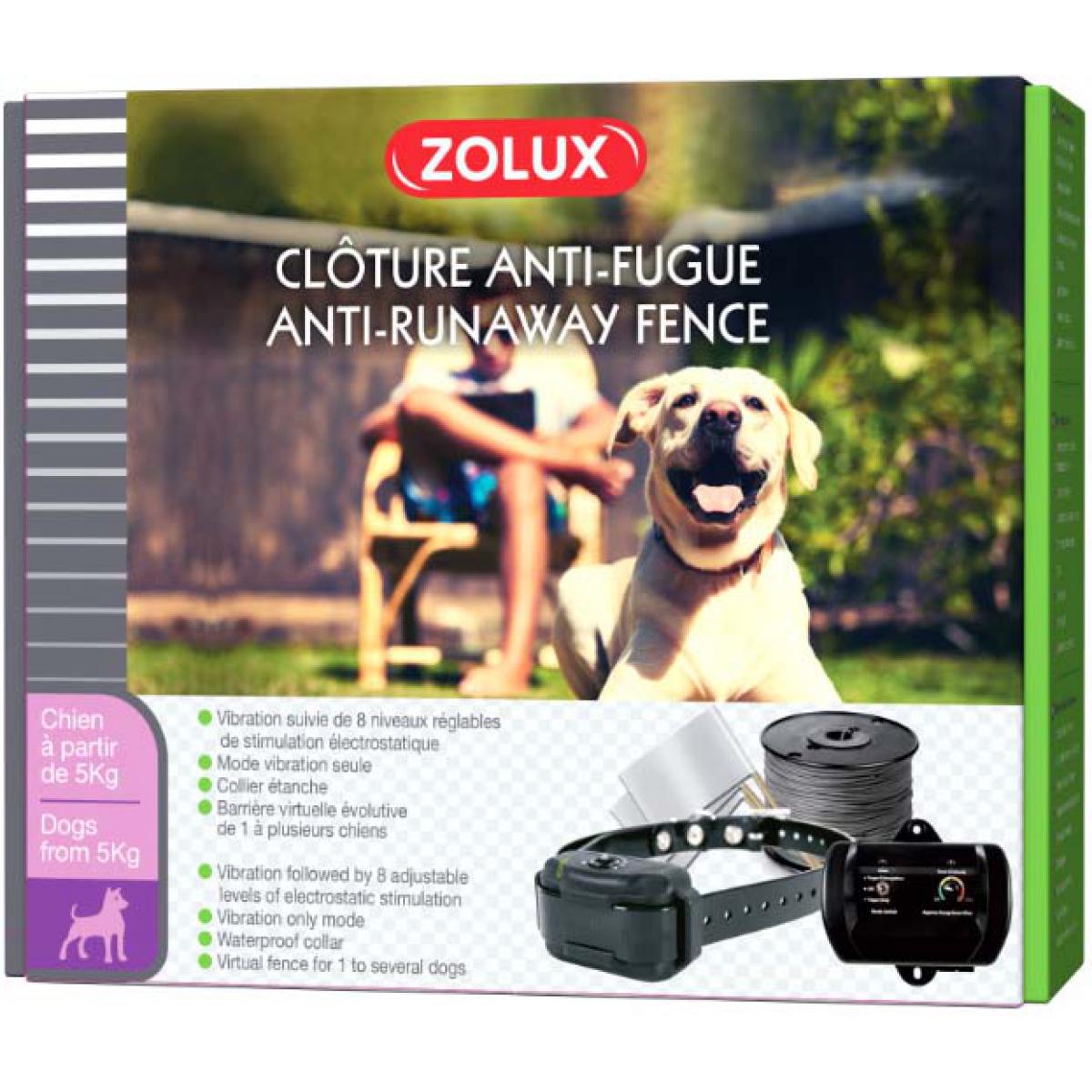 Zolux - Clôture anti-fugue Runaway - Laisse pour chien