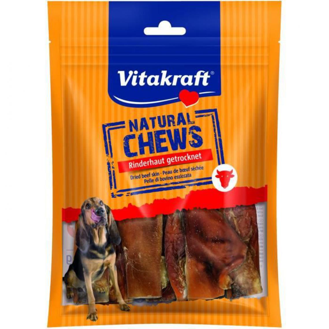 Vitakraft - VITAKRAFT Couenne Friandise pour chien - Lot de 10 sachets de 200g - Croquettes pour chien