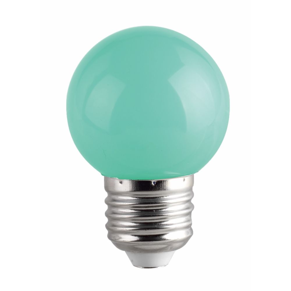 marque generique - FOX LIGHT - Ampoule LED 1W E27 couleur Verte - Lampadaire