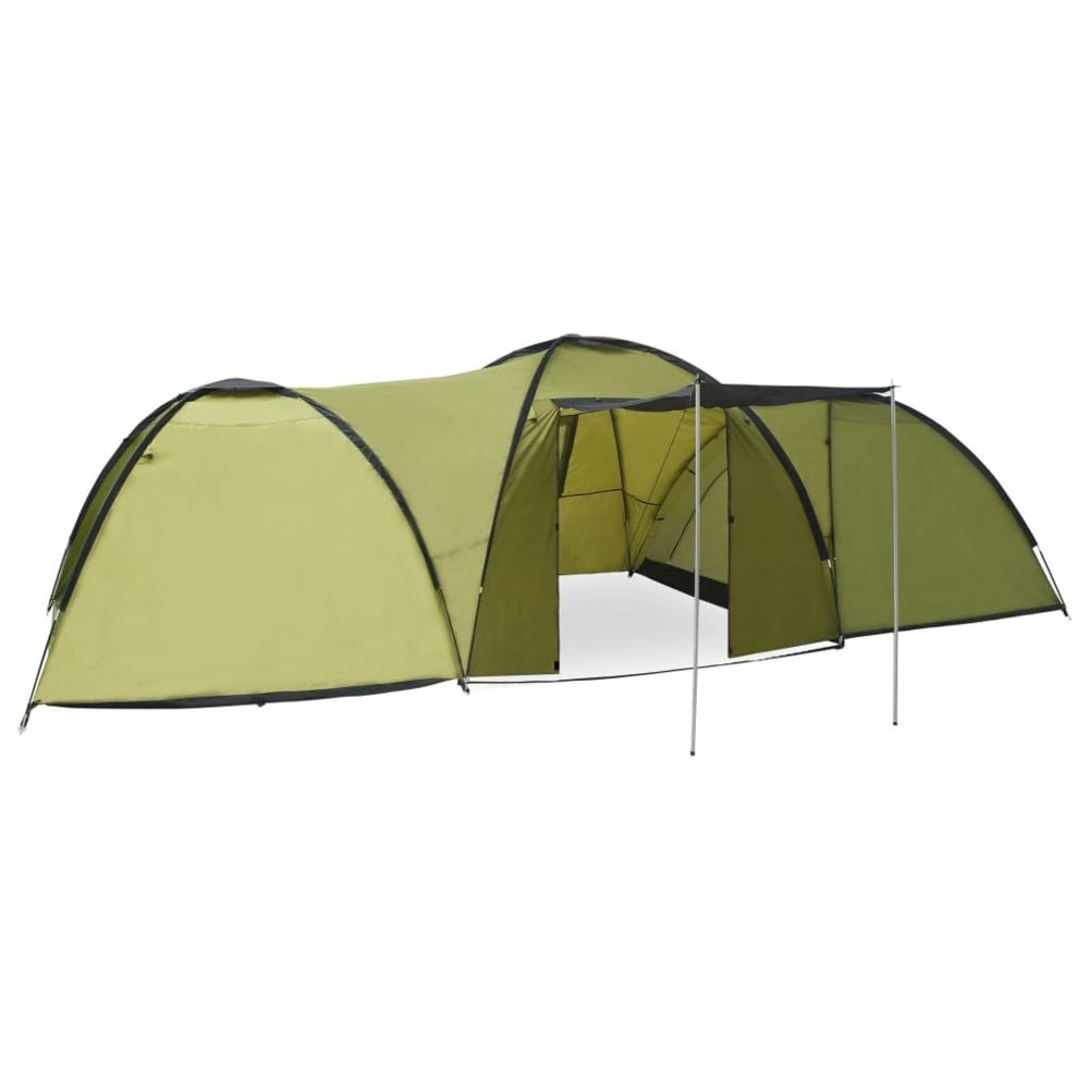 Vidaxl - vidaXL Tente igloo de camping 650x240x190 cm 8 personnes Vert - Pergolas et Tonnelles